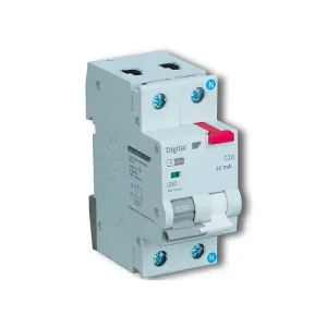 disjoncteur différentiel 2x40A 30mA type F 10kA Digital Electric 03140