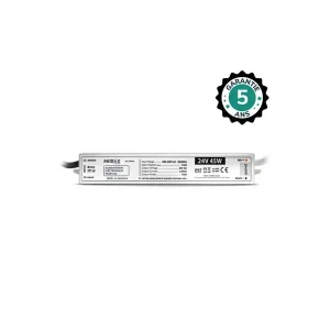 alimentation LED 24V 45W IP67 étanche Miidex 100468